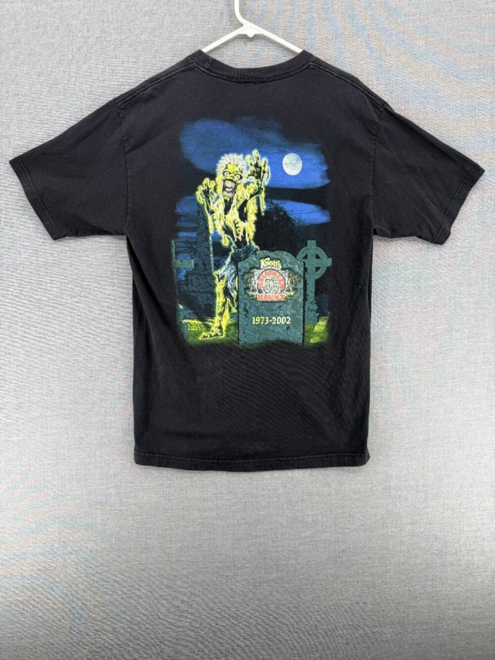 Vtg Knott's Berry Farm Halloween Haunt T-Shirt Mens L Horror 30th Anniversary